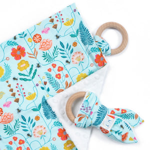 Bees and Blooms Teething Ring (Pre-order)