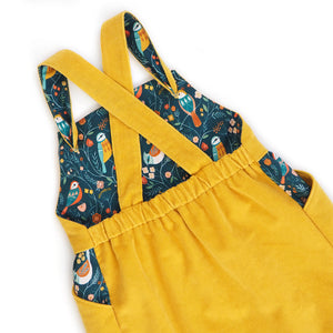 
            
                Load image into Gallery viewer, Mustard Corduroy Pinafore Dress (Pre-order)
            
        