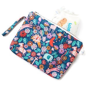 
            
                Load image into Gallery viewer, Savannah Shindig Nappy Pouch
            
        
