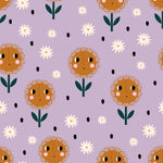 Smiling Sunflowers Button Hair Ties (Pre-order)