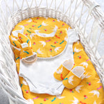Hope and Love Fitted Moses Basket Sheet