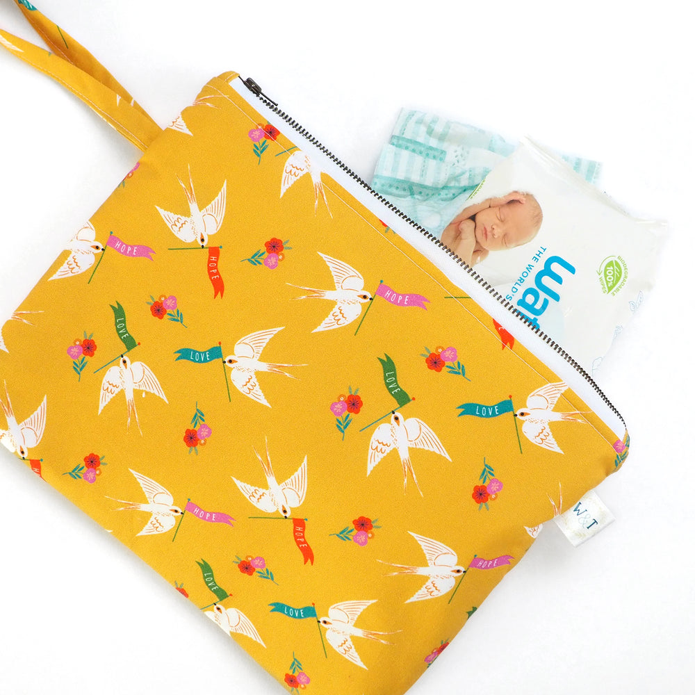 Hope and Love Nappy Pouch